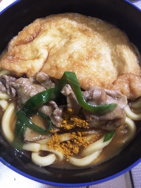 実写.簡単カレーうどん