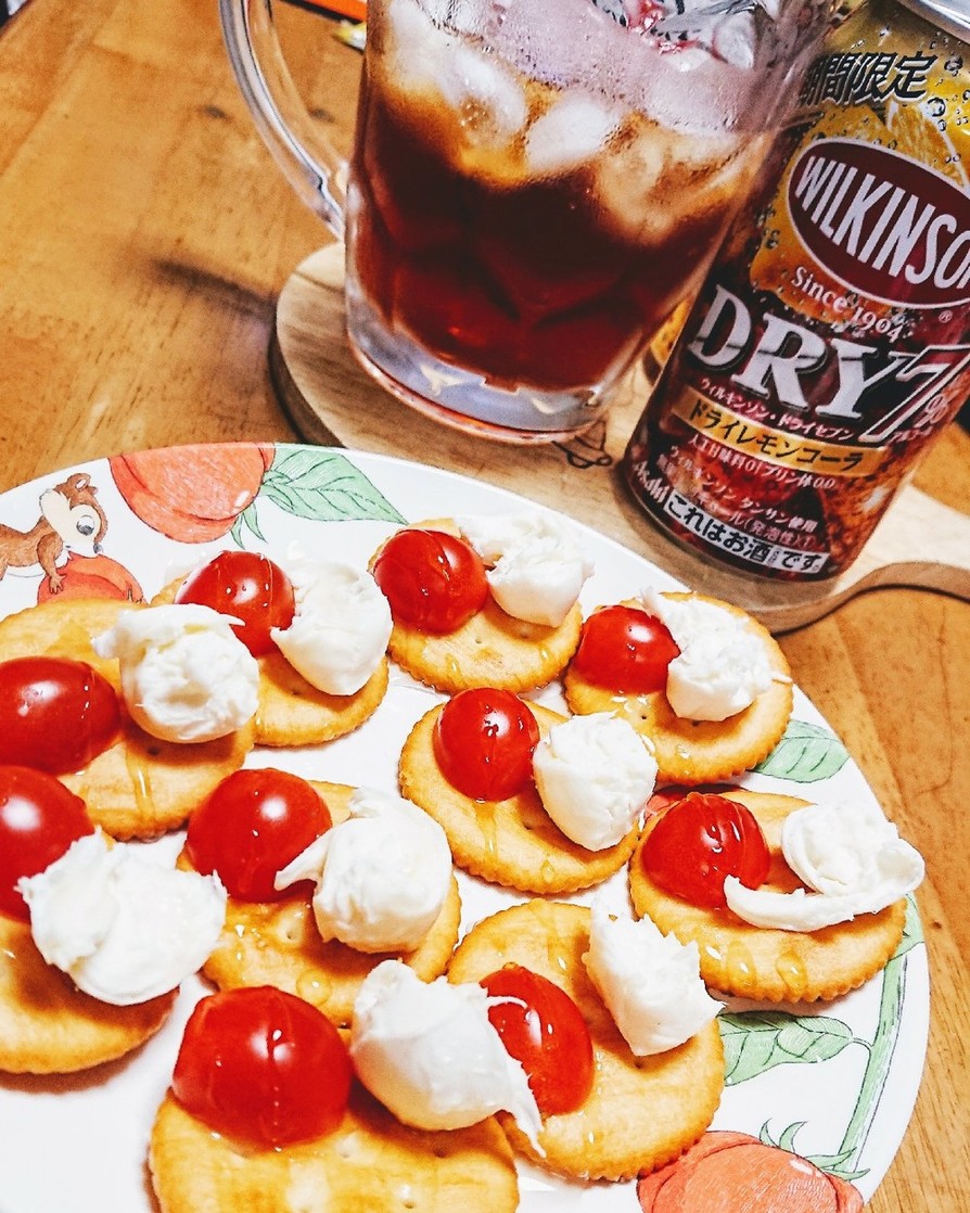 酒のおつまみ / RITZにチーズ by めい48 【クックパッド】 簡単おいしいみんなのレシピが395万品