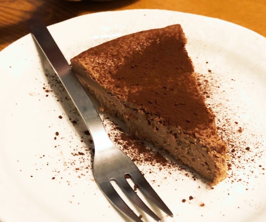 チョコレートチーズケーキの画像