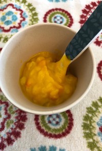 離乳食　かぼちゃと野菜のスープ(冷凍可)