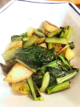 ★お弁当に★小松菜じゃがいもの昆布茶炒め