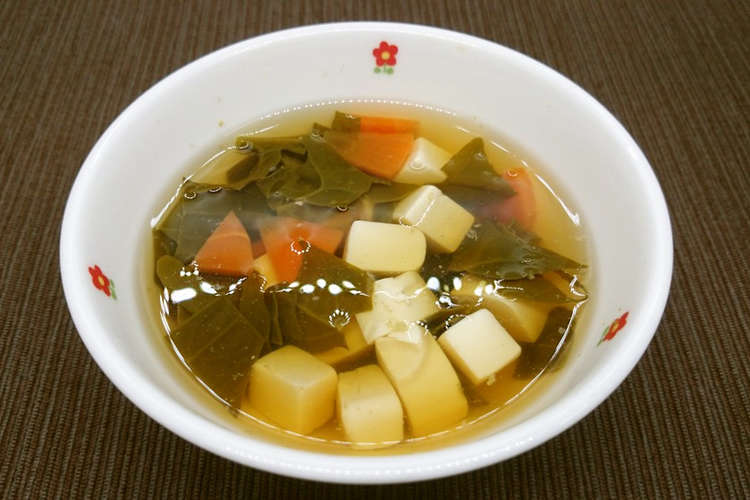 すまし汁 認可保育園の給食 レシピ 作り方 By あおぞら保育園 クックパッド