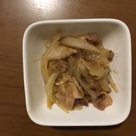 新玉とろあま!とろとろ肉玉ねぎ炒め