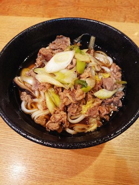 牛肉の肉うどん☆育ち盛りの子どもも大満足