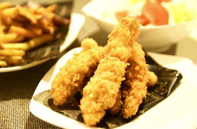 アメリカごはん☆チキンストリップ