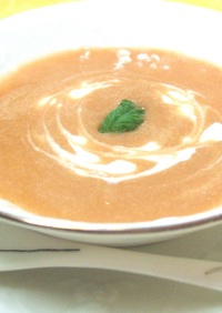 夏にピッタリ☆充実野菜の冷たいスープ♪