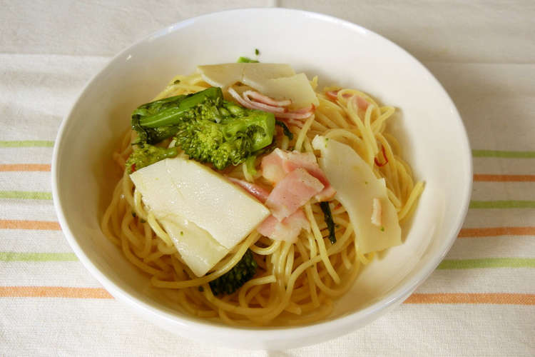 たけのこのガーリックパスタ レシピ 作り方 By よりみち クックパッド