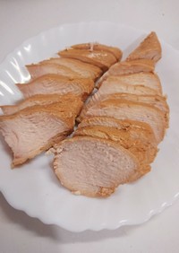 大ぶり鶏胸肉のチャーシューレシピ(覚書)