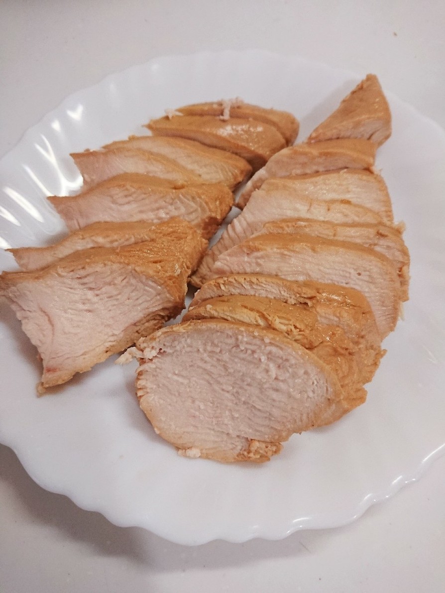 大ぶり鶏胸肉のチャーシューレシピ(覚書)の画像