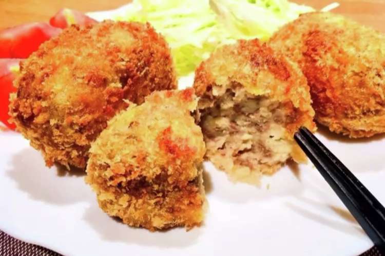 ぉ肉屋さん風コロッケ レシピ 作り方 By ぉちょら クックパッド