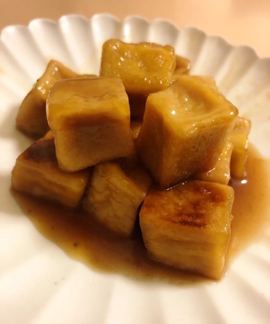 とぅるりん食感♪高野豆腐の甘辛煮の写真