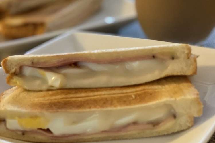 グラタン風ホットサンド レシピ 作り方 By Monemaruku クックパッド 簡単おいしいみんなのレシピが360万品