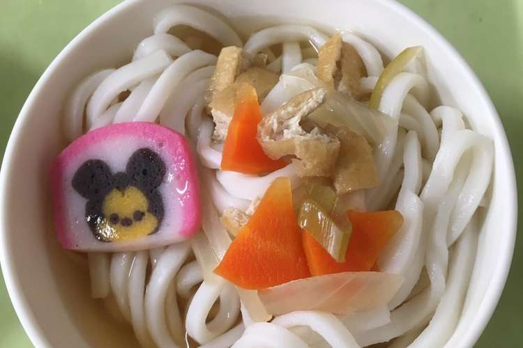 保育園給食 きつねうどん レシピ 作り方 By 長野県おたり村 クックパッド