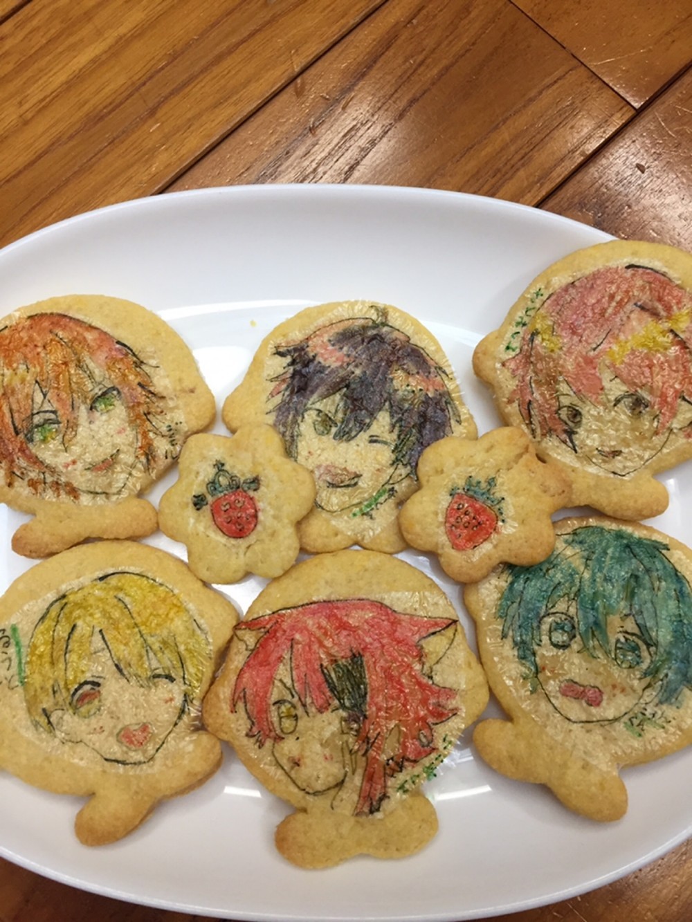すとぷり推しキャラクッキー オブラート レシピ 作り方 By ａｙｕｍｉサクランボ クックパッド