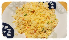 簡単☆鮭フレーク炒飯