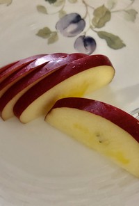 簡単リンゴの切り方