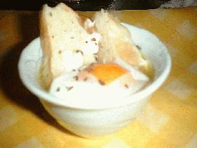 にんにくスープ Sopa de Ajo(ソバ・デ・アホ)
