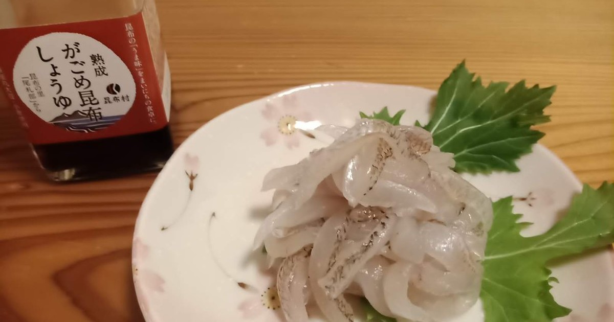 白キスのお刺身 レシピ 作り方 By さくるど クックパッド 簡単おいしいみんなのレシピが361万品