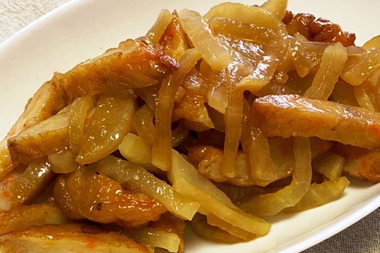 甘辛たれで 大根とさつま揚げのきんぴら レシピ 作り方 By さっぽママ クックパッド 簡単おいしいみんなのレシピが358万品