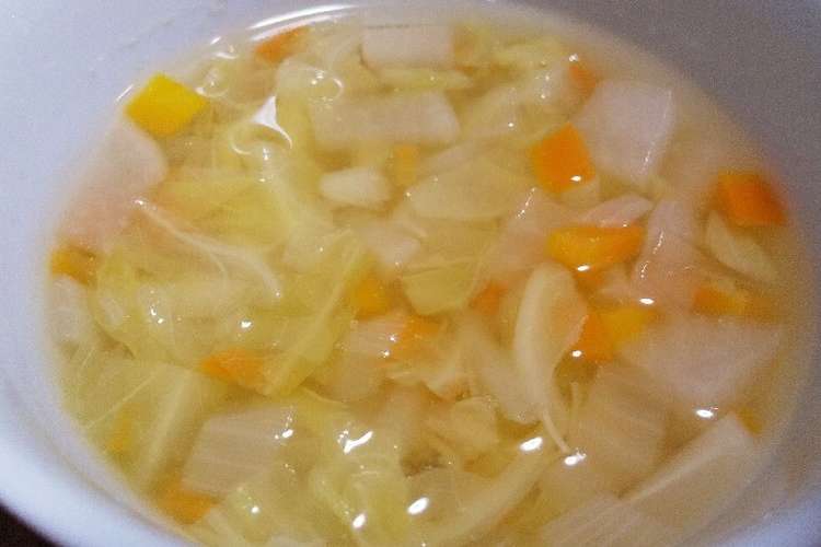 ポカポカ 白だしで和風野菜スープ レシピ 作り方 By かるかんおごじょ クックパッド 簡単おいしいみんなのレシピが377万品