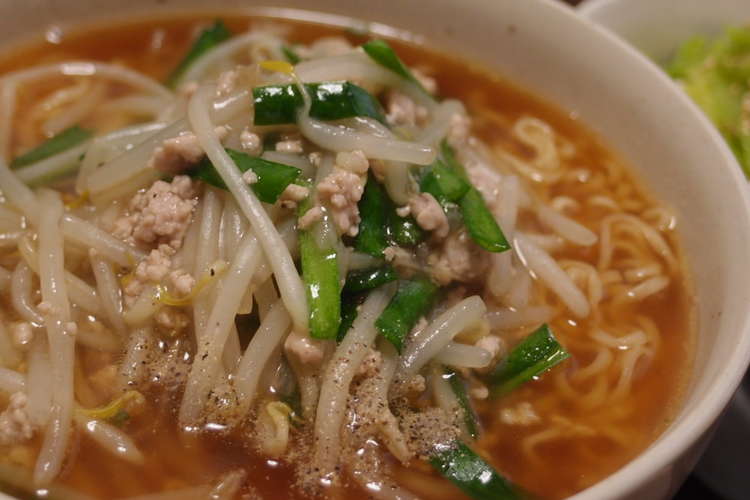 トロうま もやしニララーメン レシピ 作り方 By ふふふ７８ クックパッド 簡単おいしいみんなのレシピが372万品