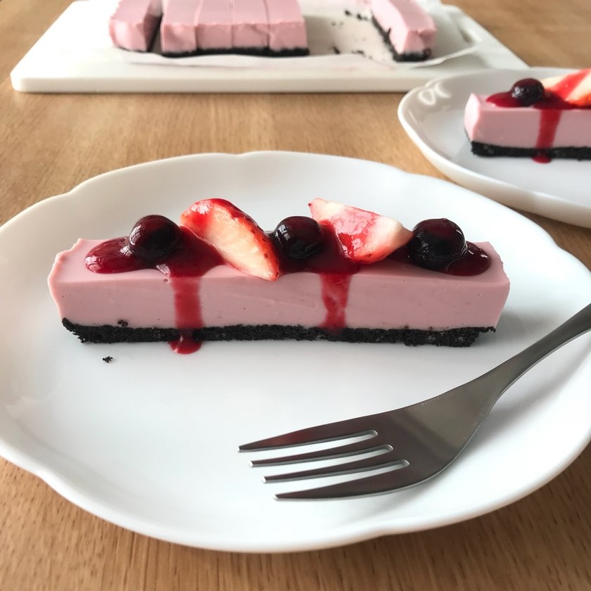 ラズベリーチーズケーキブラウニーのレシピ