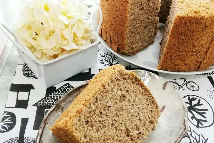 強力粉で作る ほうじ茶シフォンケーキ レシピ 作り方 By ぷぐポン クックパッド 簡単おいしいみんなのレシピが350万品