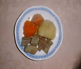 カブの牛肉よせ(煮物です)