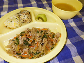 豚肉とごぼうの炒め煮