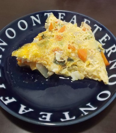 野菜マヨソテー卵オムレツの写真