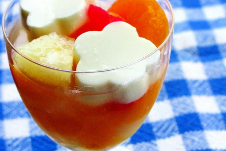 夏だぁ カラフル フルーツポンチ レシピ 作り方 By Qoocooking クックパッド 簡単おいしいみんなのレシピが378万品