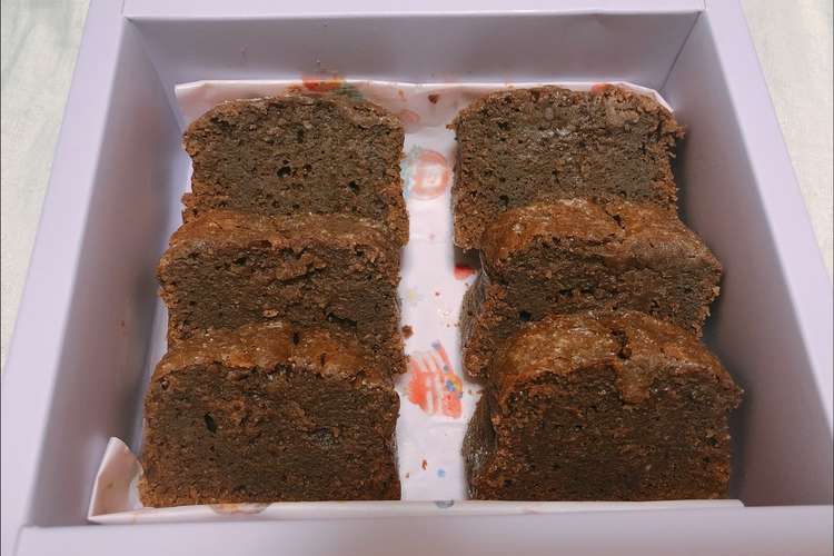 ガトーショコラ風濃厚チョコブラウニー レシピ 作り方 By Moka クックパッド 簡単おいしいみんなのレシピが352万品