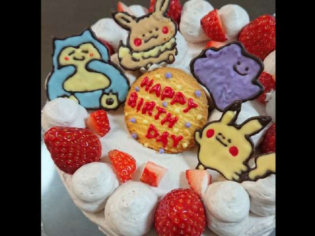 ポケモン 誕生 日 ケーキ 世界漫画の物語