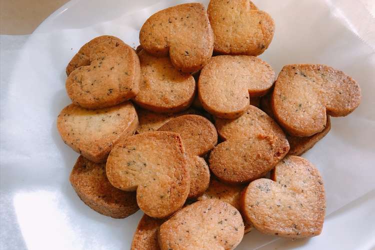 紅茶のハートアイスボックスクッキー レシピ 作り方 By Moka クックパッド 簡単おいしいみんなのレシピが371万品