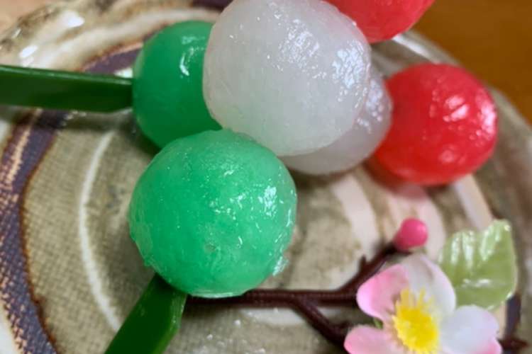 ひな祭り 花見団子45本 レシピ 作り方 By まゅてぃん クックパッド 簡単おいしいみんなのレシピが373万品