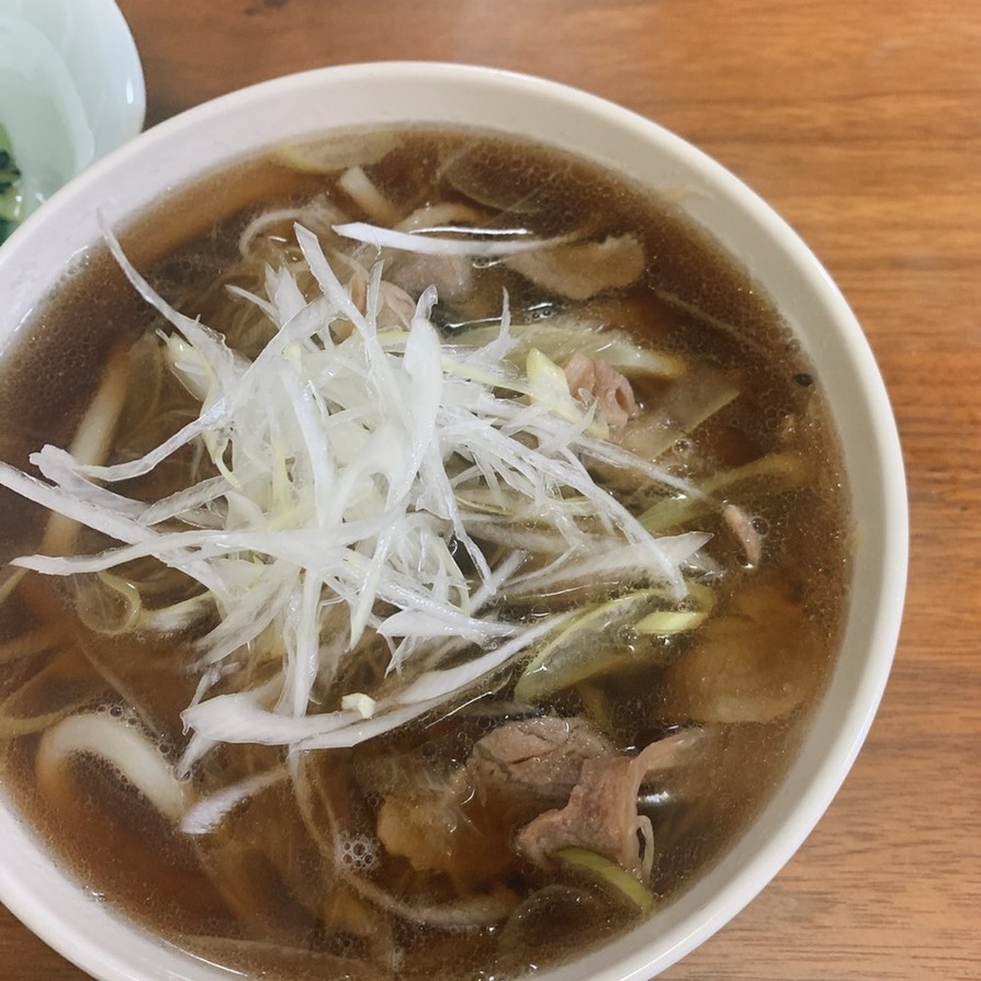 鴨ネギうどんの画像