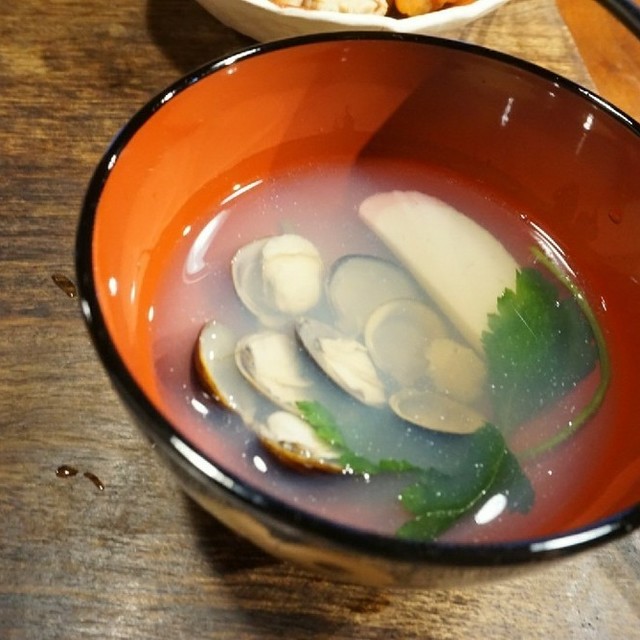 しじみのお吸い物 お食い初めの蛤代用 レシピ 作り方 By Miiyaaan クックパッド 簡単おいしいみんなのレシピが352万品