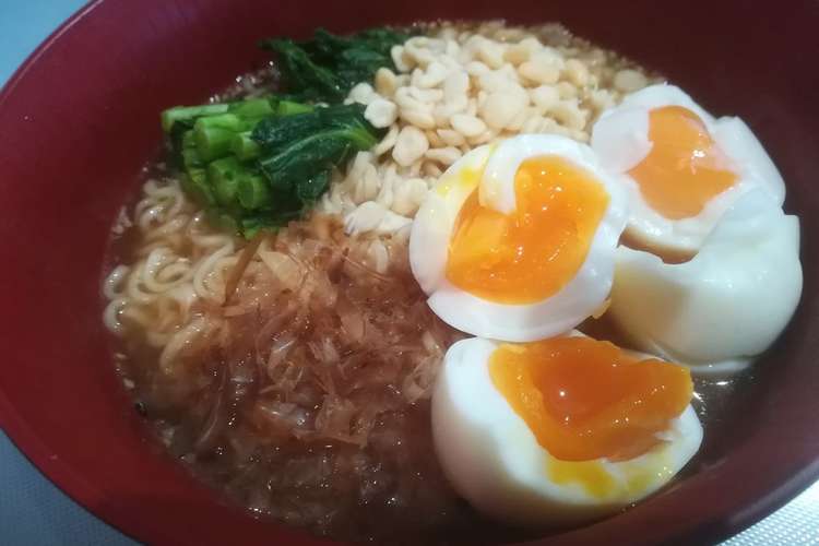 天かすラーメン レシピ 作り方 By Dad Kids クックパッド