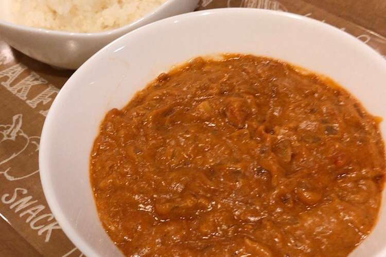 無水でルー使用で バターシーチキンカレー レシピ 作り方 By クックまいななパパ クックパッド 簡単おいしいみんなのレシピが352万品
