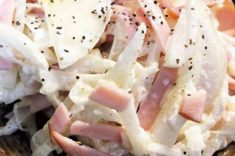 お酒のおつまみ ハムと大根と玉ねぎサラダ レシピ 作り方 By 2人の母ちゃん クックパッド 簡単おいしいみんなのレシピが357万品