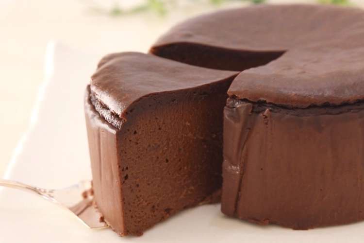 ミキサーで混ぜるだけ チョコチーズケーキ レシピ 作り方 By もここあらぶ クックパッド