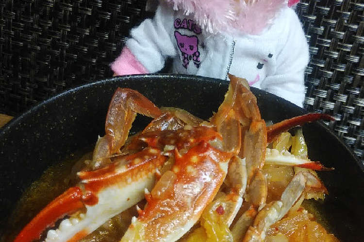 リカちゃん はさみだけ 手抜きカニ鍋 レシピ 作り方 By ゆち虎 クックパッド 簡単おいしいみんなのレシピが364万品