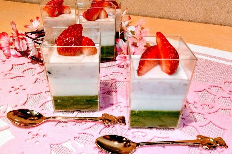 簡単 甘酒３色プリン レシピ 作り方 By 房の駅 クックパッド 簡単おいしいみんなのレシピが357万品