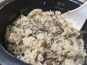 鶏こぼうご飯