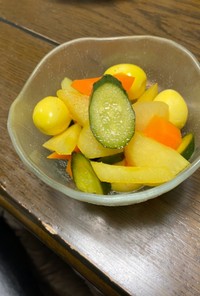 うずらと野菜のカレーピクルス