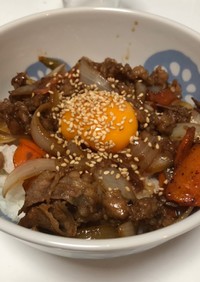 簡単！ 牛スタミナ丼