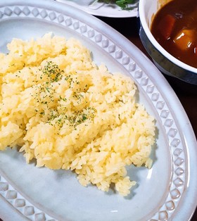 炊飯器で簡単バターライス♡