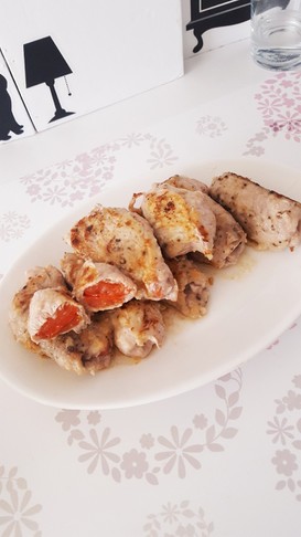 肉巻きトマト