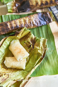 タイの菓子: カオニャオピンク