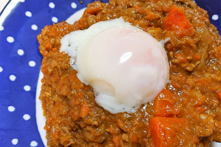 スロージューサーの絞りかすde無水カレー レシピ 作り方 By 3coco クックパッド 簡単おいしいみんなのレシピが352万品